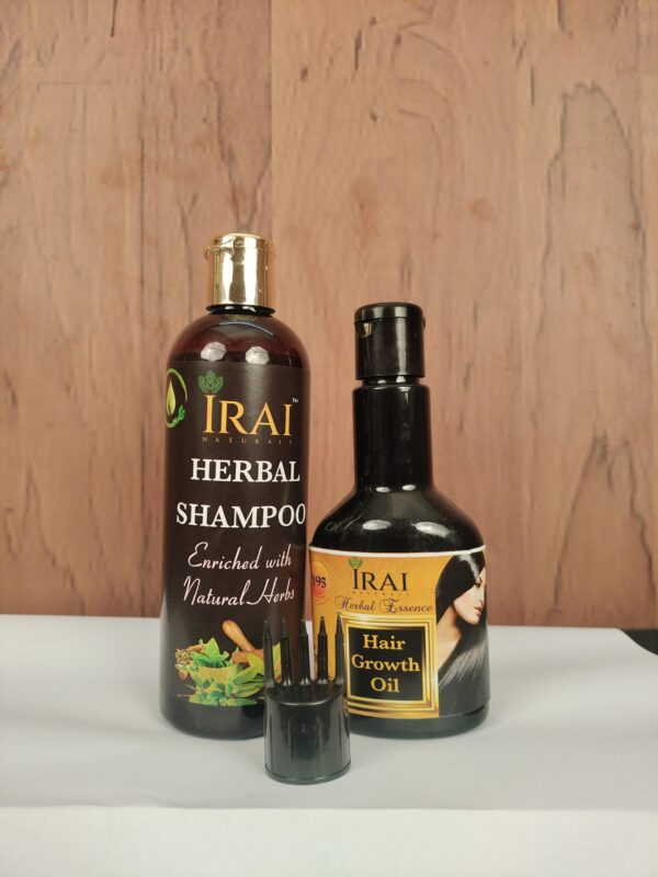 HAIR GROWTH OIL & HERBAL SHAMPOO COMBO PACK
